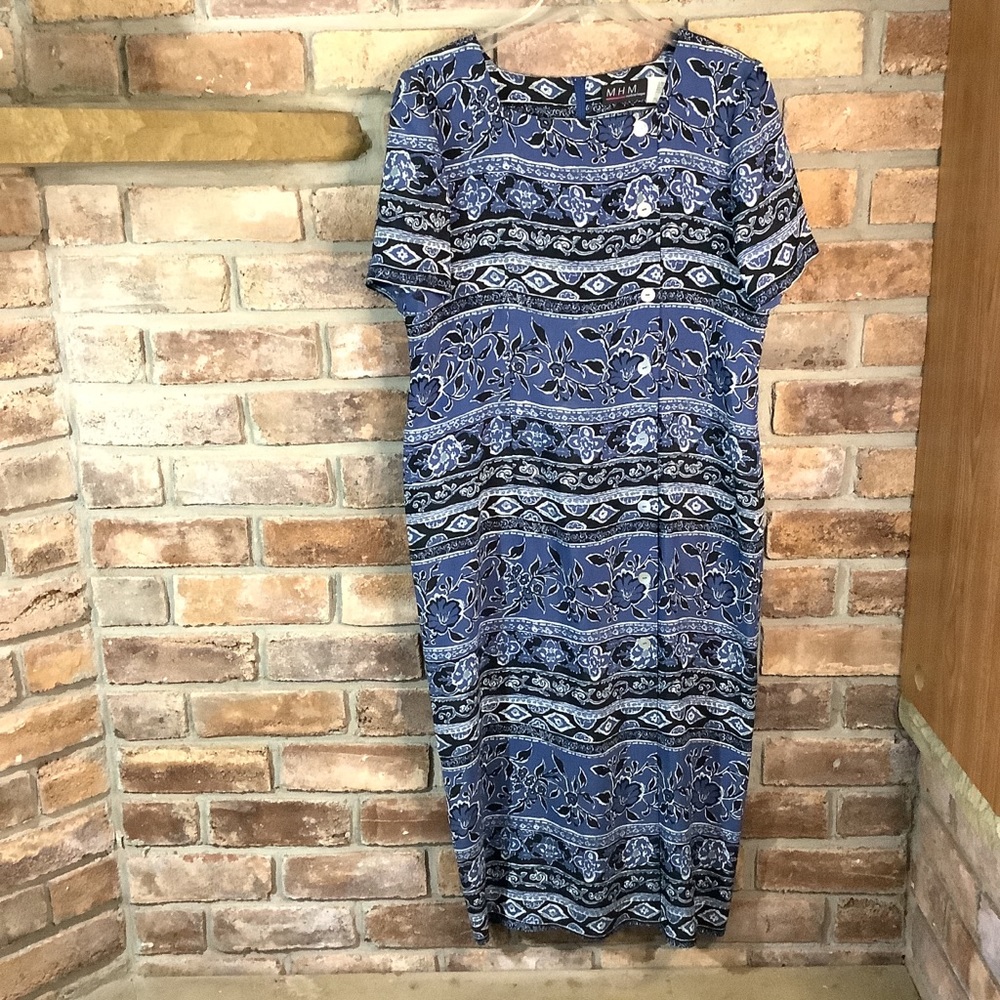 MHM Melissa Harper Floral Print Maxi Dress - Picture 10 of 11